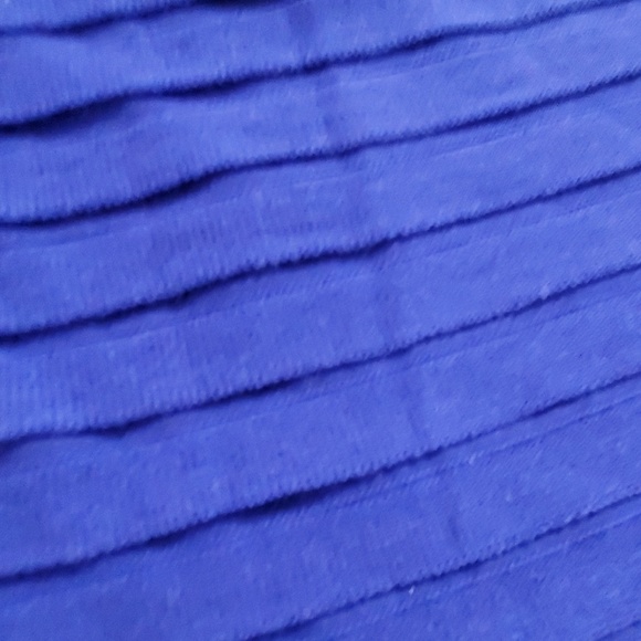 BCBGeneration royal blue  layered look mini skirt Medium - Picture 4 of 6